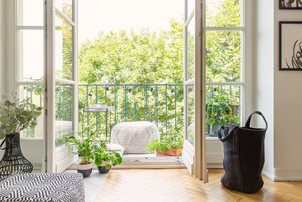 Add some cheer and you will love your balcony